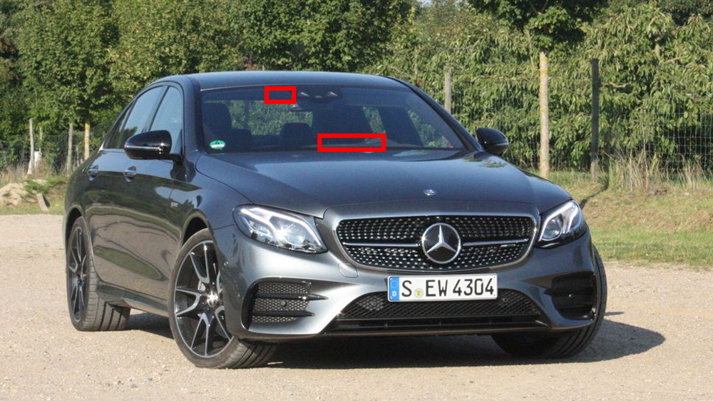 Mercedes-Benz C-Class Radar Points