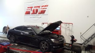 2014 Merecedes-Benz C63 AMG on the Dyno