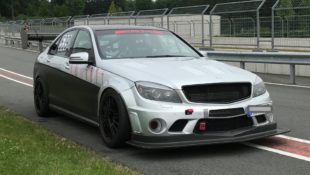 AMG C63 on the Track
