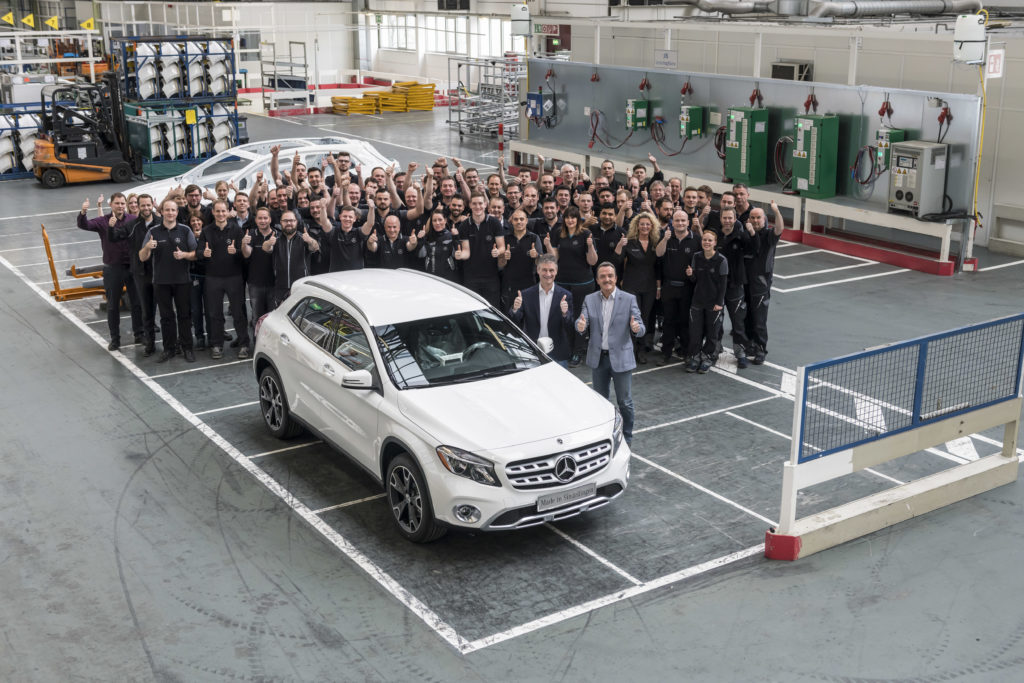 Mercedes-Benz Werk Sindelfingen startet Produktion des Kompakt-SUV GLA