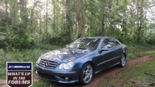 Water-damaged Mercedes CLK550 Brought Back to Life