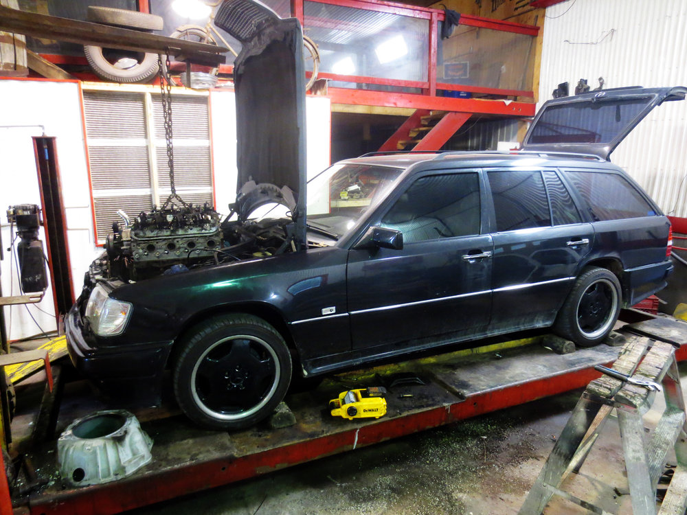 LS Swapped W124 Mercedes Wagon