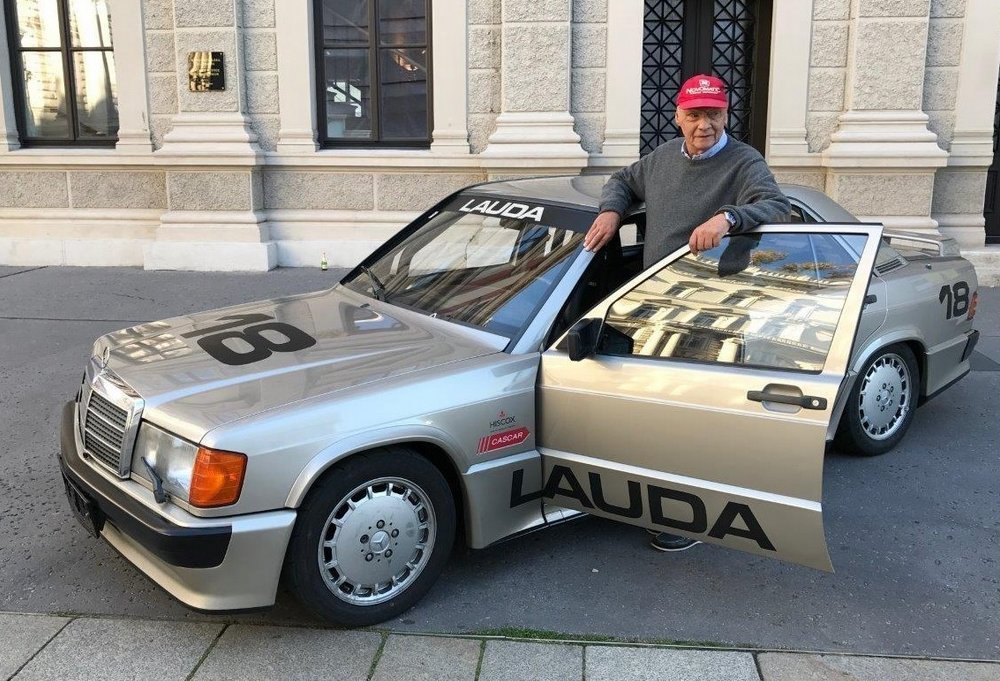 Lauda's Mercedes-Benz 