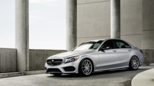 Murdered-out 2015 Mercedes C300 is Darkly Elegant