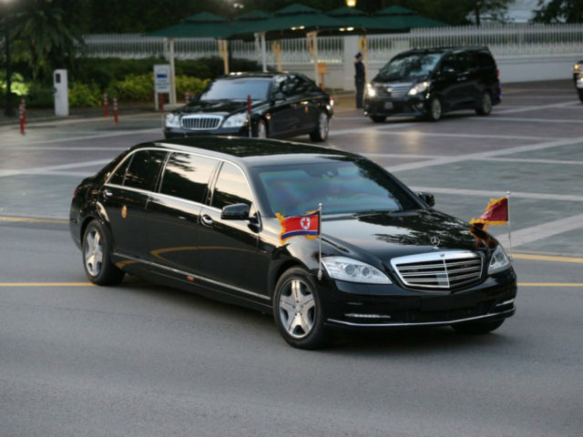 Kim Jong-un's Mercedes-Benz S600 Pullman Guard W221