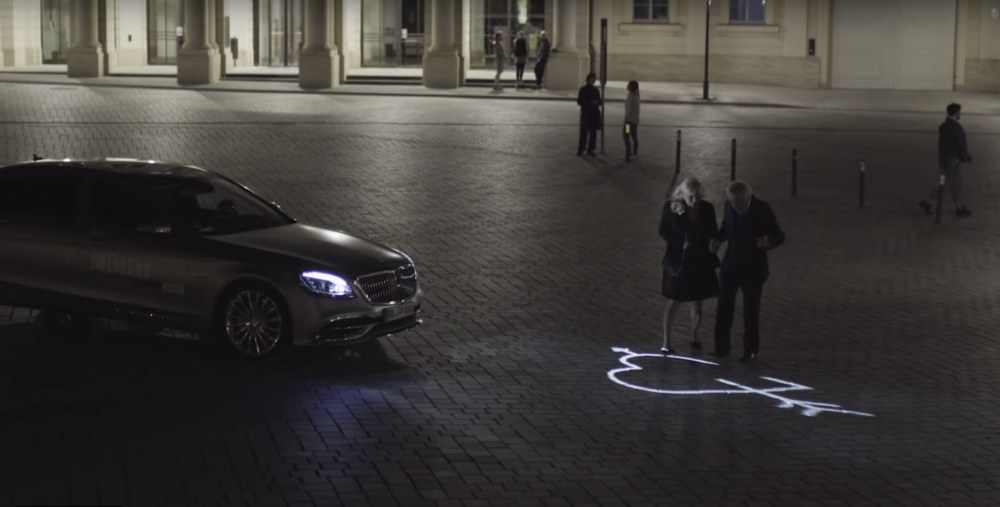 Mercedes-Benz's new Digital Light System.