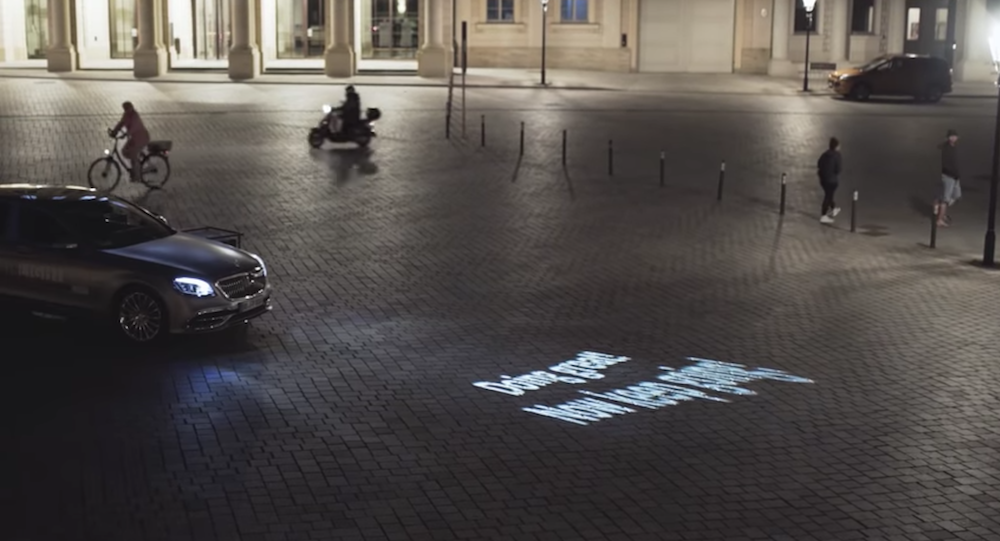 Mercedes-Benz's new Digital Light System for Maybach.