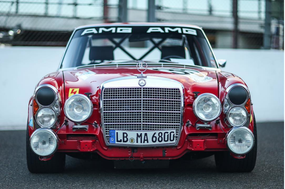 1971 Mercedes-AMG 300 SEL 6.8, "The Red Pig."
