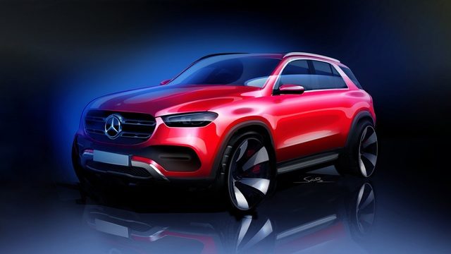 New Mercedes GLE Design: From Sketch to Reality