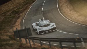 AMG Project ONE spy shot