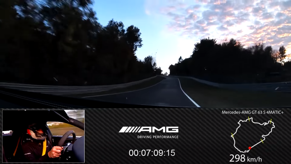AMG GT 4 door Nurburgring
