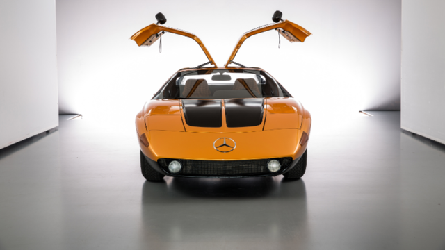 Mercedes’ Original Mid-Engine Supercar Concept is Badass