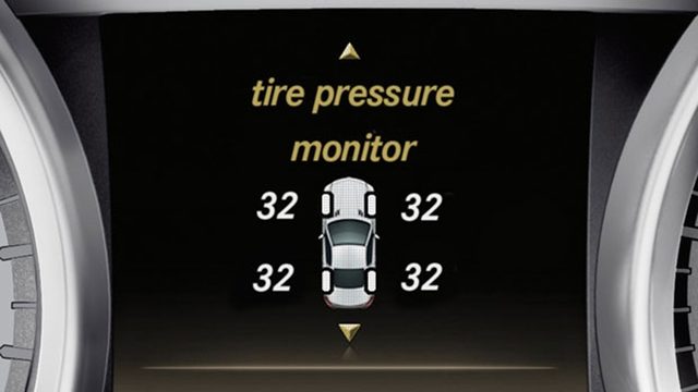 Mercedes Benz C-Class: Tire Pressure Monitoring System