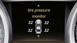 Mercedes-Benz E-Class: How to Reset Tire Pressure Monitoring System (TPMS)