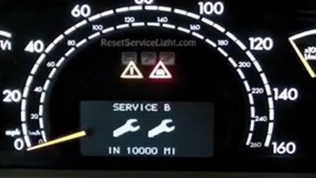Mercedes-Benz C-Class and AMG: How to Reset Service Light