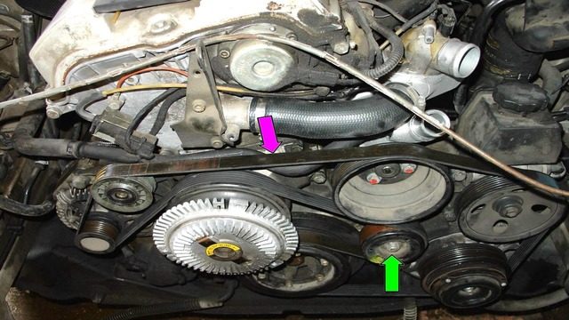 Mercedes-Benz C-Class: How to Replace Serpentine Belt