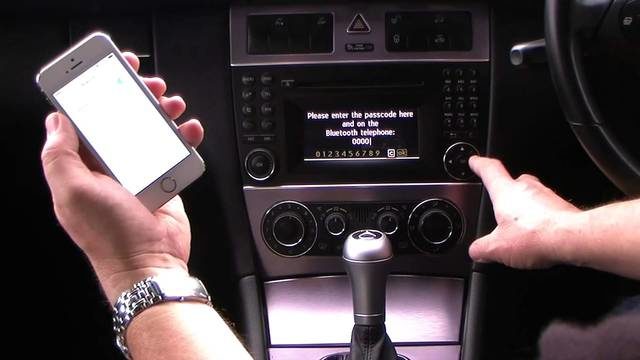 Mercedes-Benz C-Class: How to Sync Phone to Car via Bluetooth