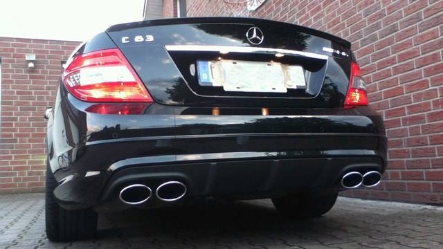 Mercedes-Benz C63 AMG: Exhaust Modifications