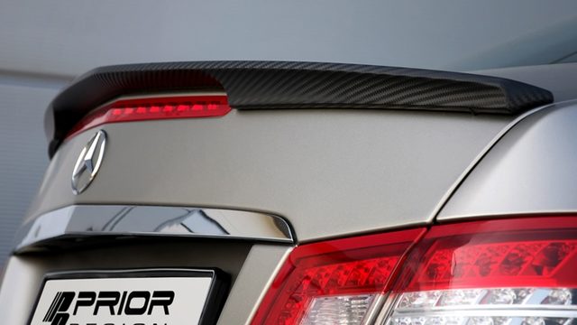 Mercedes-Benz E-Class: How to Install Rear Lip Spoiler