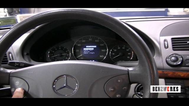 Mercedes-Benz E-Class and E-Class AMG: How to Reset Service Reminder Light