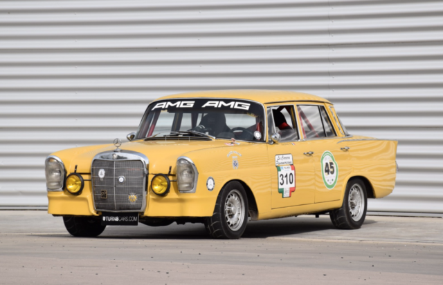 Absolutely Bananas Mercedes Rally Monster Hits Auction Block