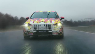 Mercedes-AMG Hot-hatch Exchanges Christmas Cheer for Drift Madness