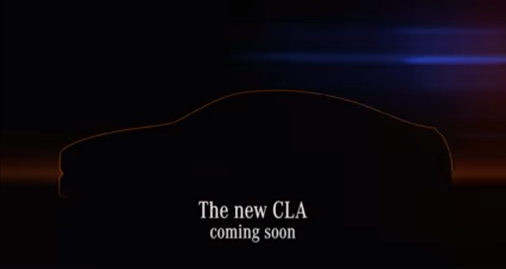 Mercedes Teases 2020 CLA-class Ahead of Vegas Debut