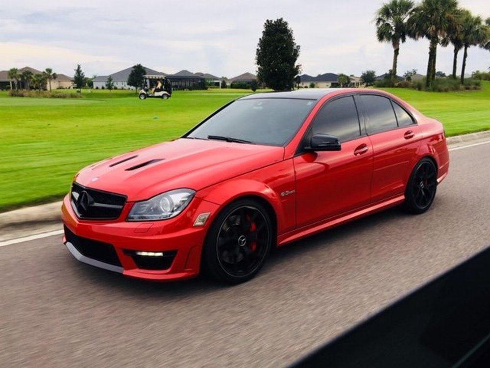 14 C63 Amg 507 Edition Is Red Black And Beautiful All Over