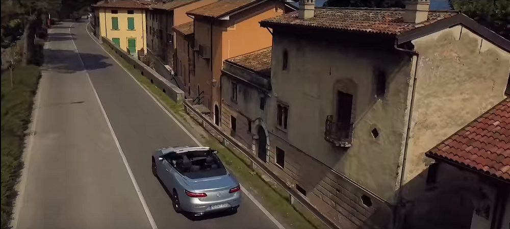 Mercedes-Benz E-Class Cabriolet Road Trip Italy