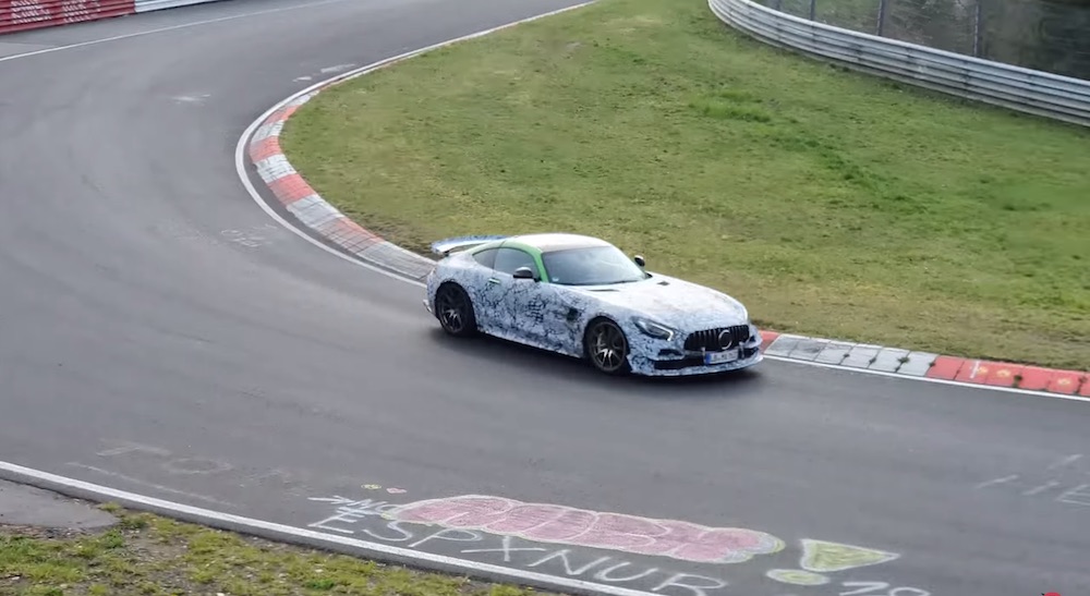 Mercedes' Performance Prototypes Spied at The Nürburgring