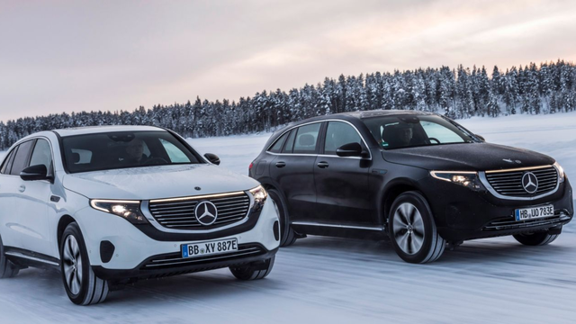Mercedes F1 Champ Swaps AMG V8 for Electric Powered EQC