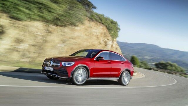 GLC Coupe is the New Sloping Roofline Mercedes Crossover