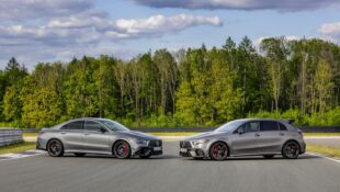 Mercedes-AMG CLA 45 and A 45