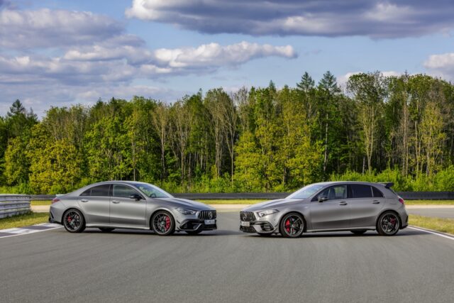 Mercedes-AMG CLA 45 and A 45