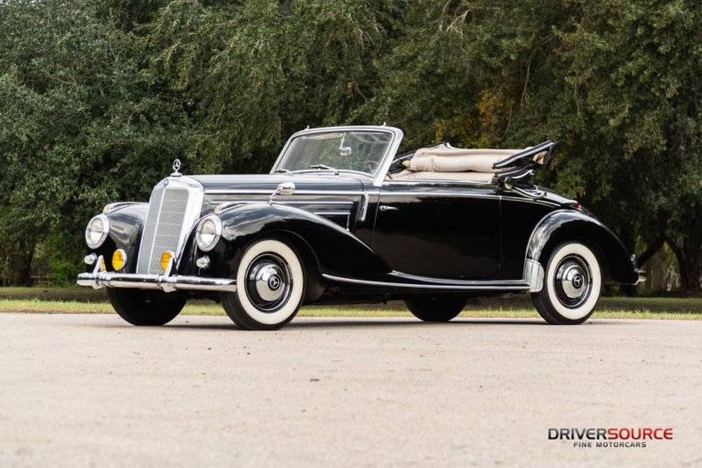 Unimog-powered 1953 Mercedes-Benz 220A Cabriolet