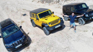 AMG G-Wagen Bests Jeep and Toyota in Wild Off-road Test in Spain