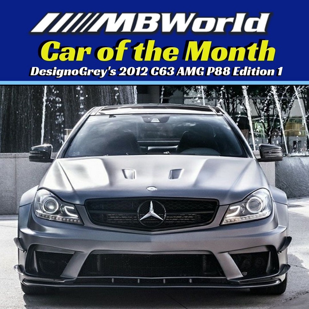 C63 AMG's Extensive Mods Make it an Undeniable Showstopper