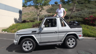 Doug DeMuro Picks Up ‘Overpriced Barbie Jeep,’ a 1999 G500 Cabriolet