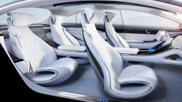 Mercedes-Benz Teases Futuristic Interior in the EQ Concept
