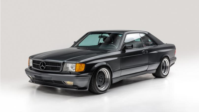 Mercedes-Benz 560 SEC Widebody Restomod Headed to Auction