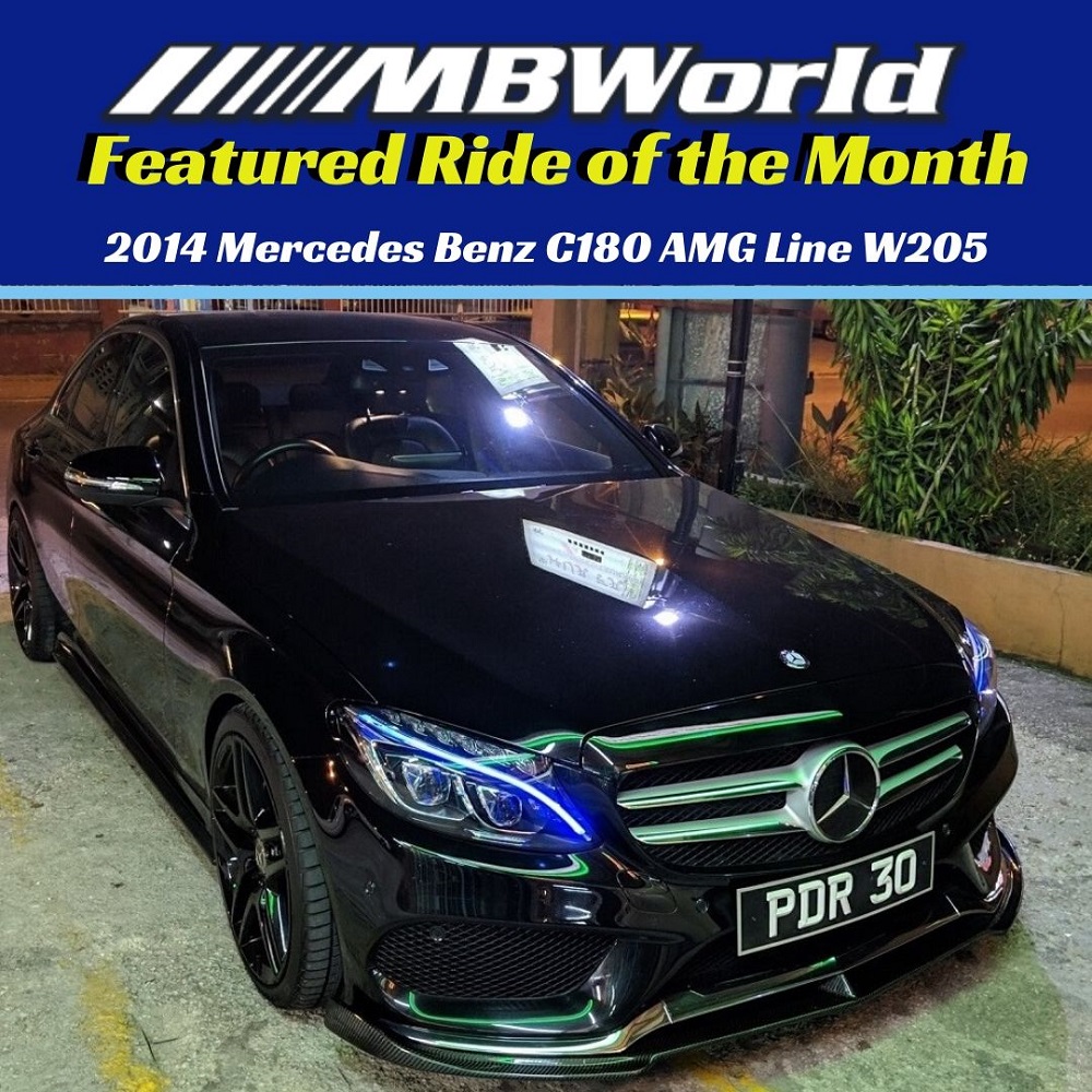 ryan mills 2014 c180 featured car of the month