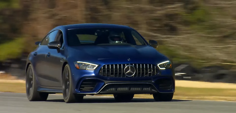 mbworld.org Mercedes-AMG GT 4-door Coupe is a Track Car with Room for Four