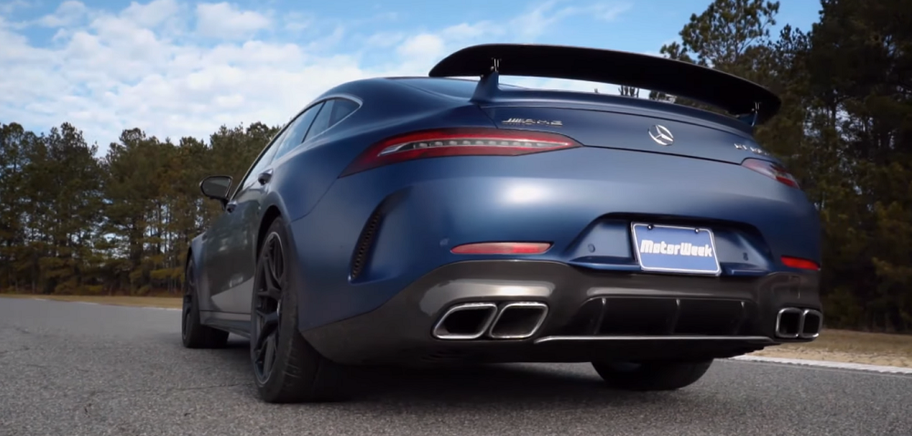 mbworld.org Mercedes-AMG GT 4-door Coupe is a Track Car with Room for Four