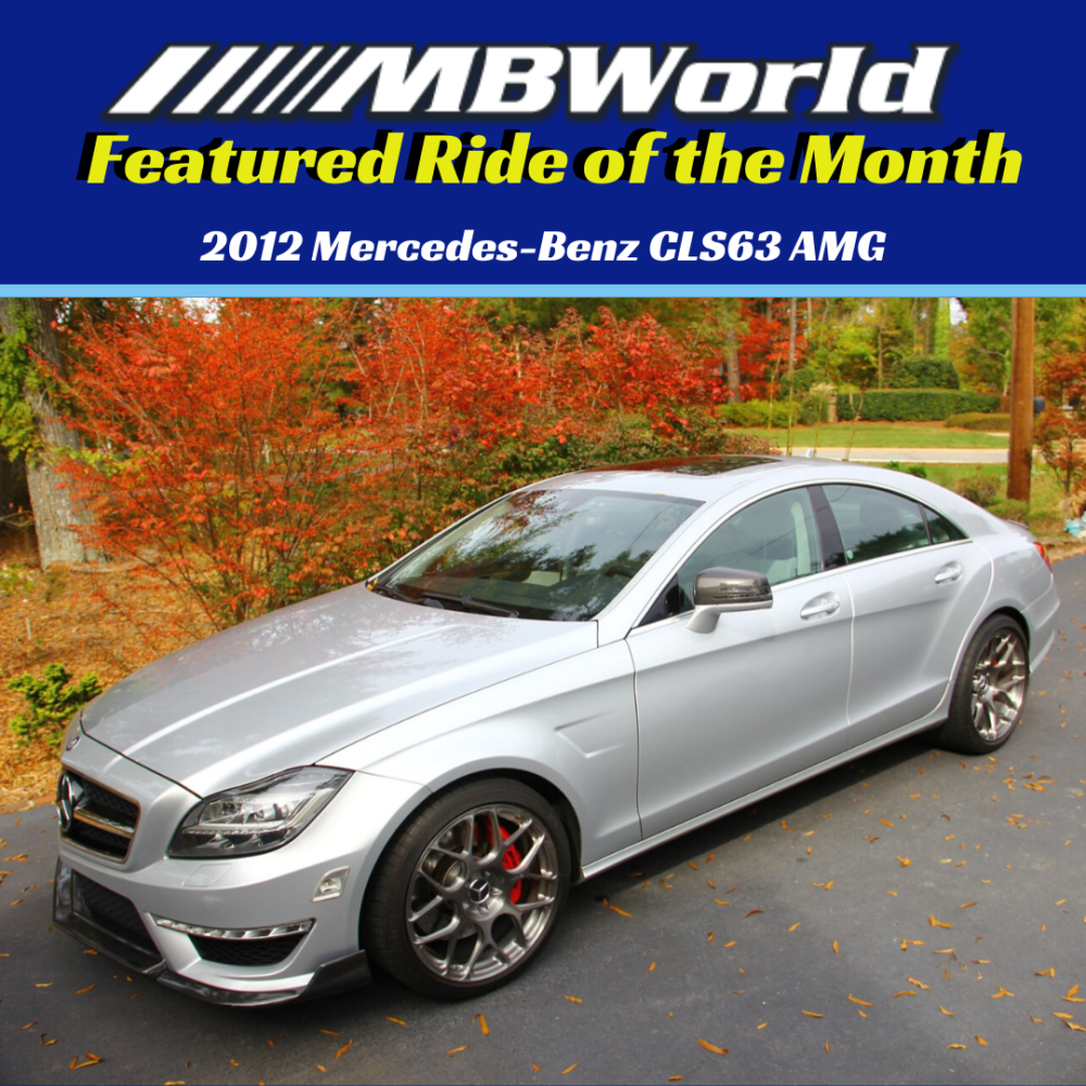 Hyperion667 CLS63 AMG 2012 Featured Car of the Month