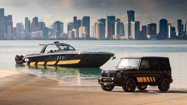 AMG Has a New G63 with a Matching 2700HP Boat Just for You
