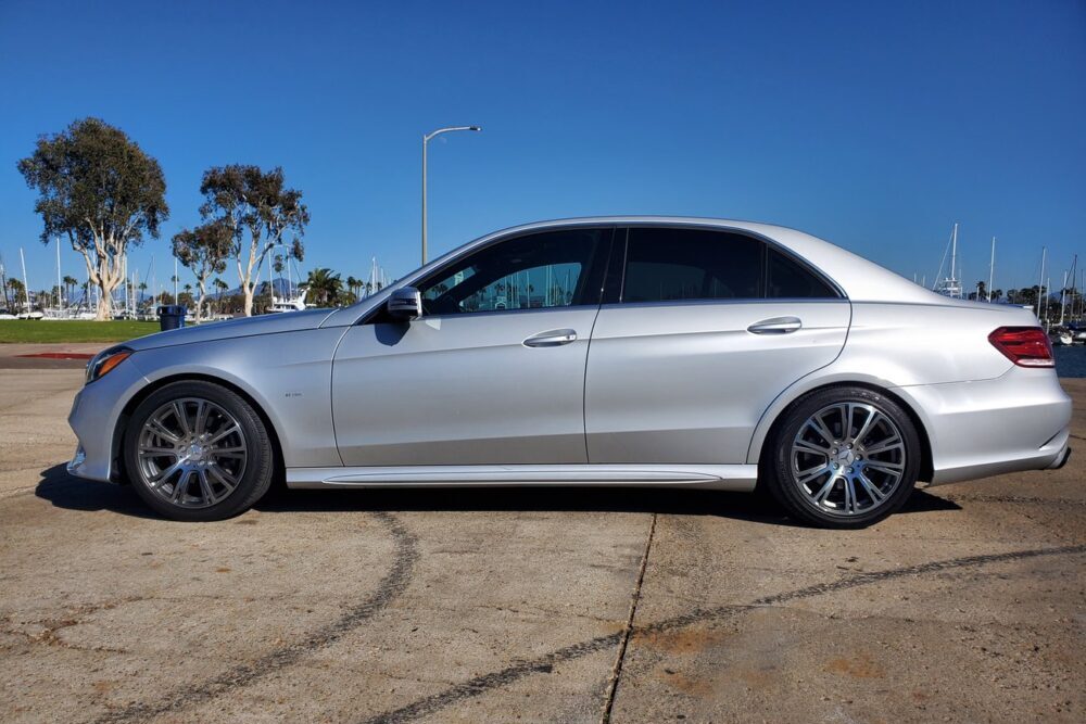 Low-key Iridium Silver E350 Sport Is Our Featured Car of the Month!