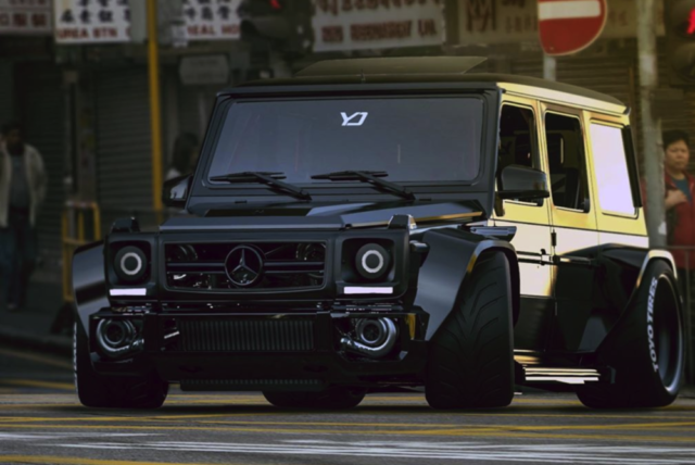 Meanest-looking AMG G63 Render