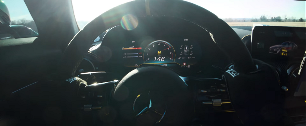 mbworld.org 2020 Mercedes-AMG GT R Does Half-Mile Blast Down Runway