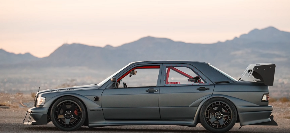 DTM-Inspired V8-Swapped 190E: The Craziest Mercedes at SEMA
