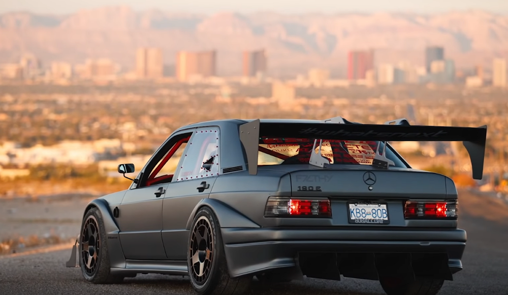 DTM-Inspired V8-Swapped 190E: The Craziest Mercedes at SEMA